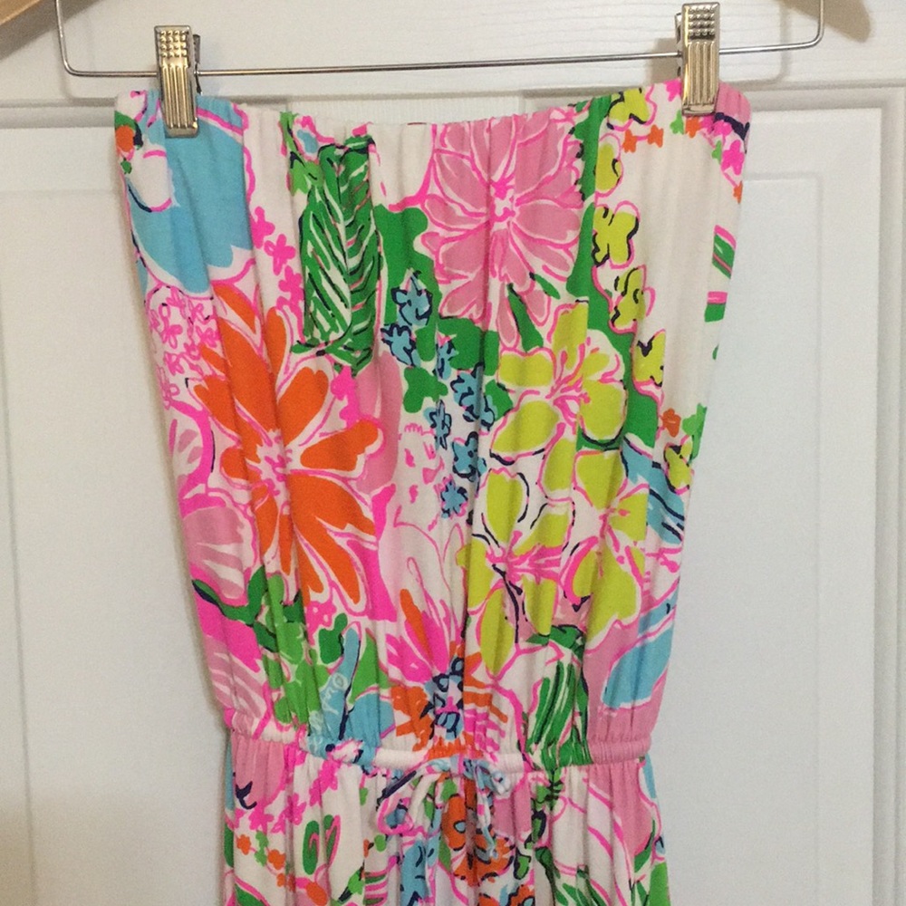 Lilly Pulitzer Maxi XS Nosie Posey NWOT - Picture 3 of 4